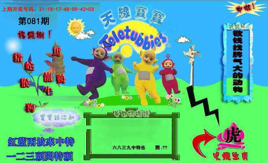 081期正版天线宝宝D[图]